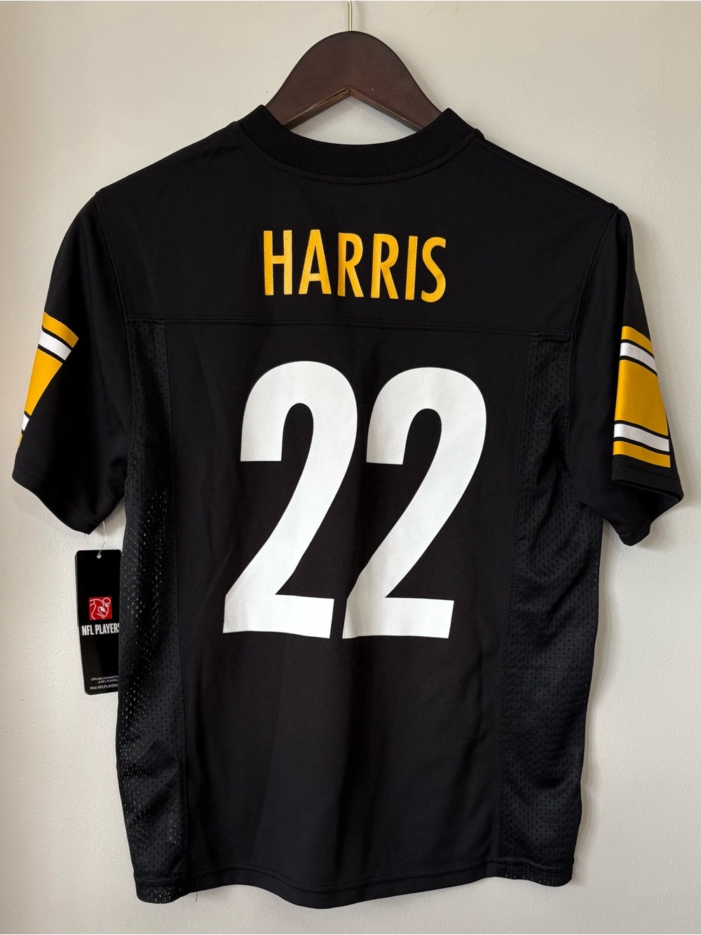 NWT Nike Pittsburgh Steelers Najee Harris #22 Black Jersey Youth Medium 10/12